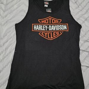 Harley-Davidson Black Tank Top for Women